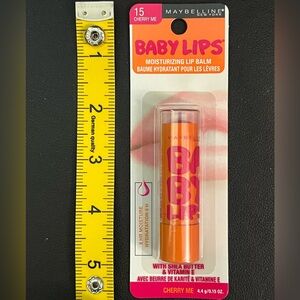 Maybelline Baby Lips Moisturizing Lip Balm, 15 Cherry Me - brand new (COPY)
